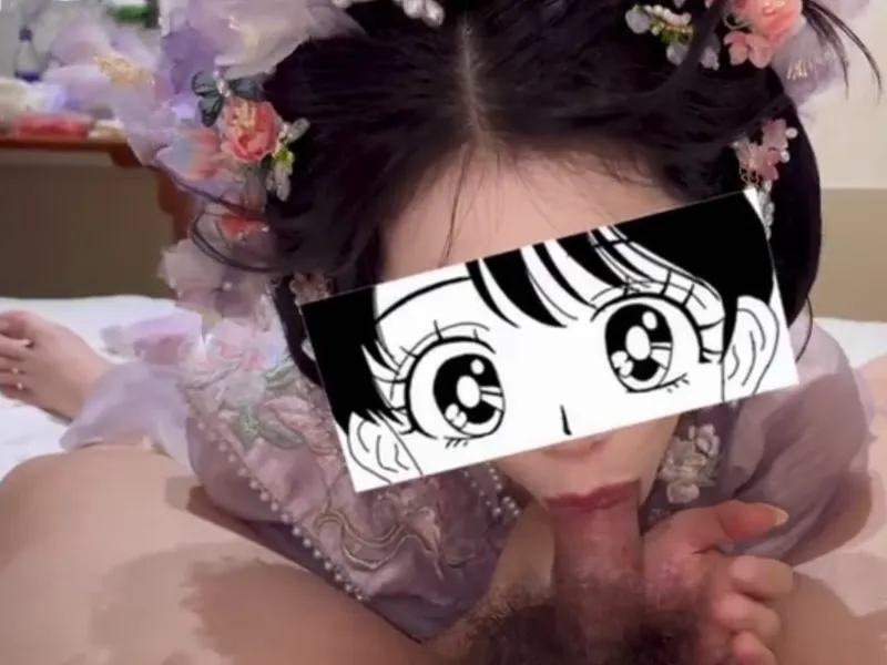 Gái xinh trong bộ đồ cô con gái mút củ khoải cực đã