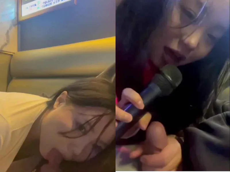 Hát karaoke em cầm nhầm mic thành cò anh rồi mút luôn